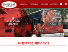 Tablet Screenshot of enfoquepublicitario.com.mx